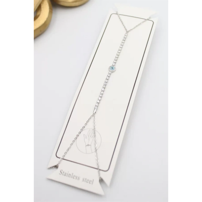 Taşlı Nazar Şahmeran - Gümüş