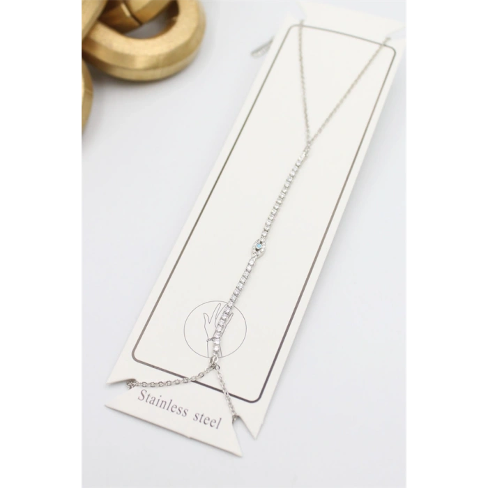 Taşlı Nazar Şahmeran - Gümüş