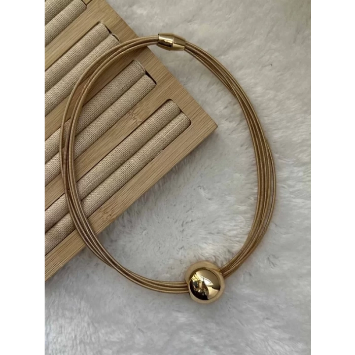 Tasma Kolye - Altın