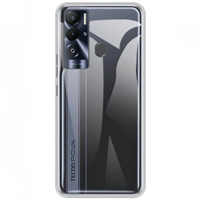 Tecno Pova Neo Kılıf Lüx Şeffaf Silikon