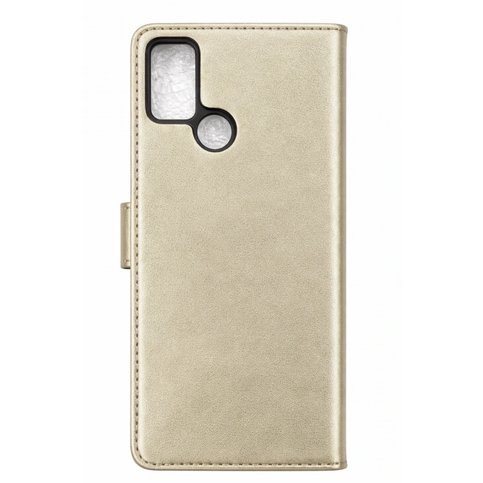 Tecno Pova Trend S Plus Kapaklı Kılıf - Gold