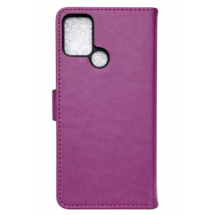 Tecno Pova Trend S Plus Kapaklı Kılıf - Mor