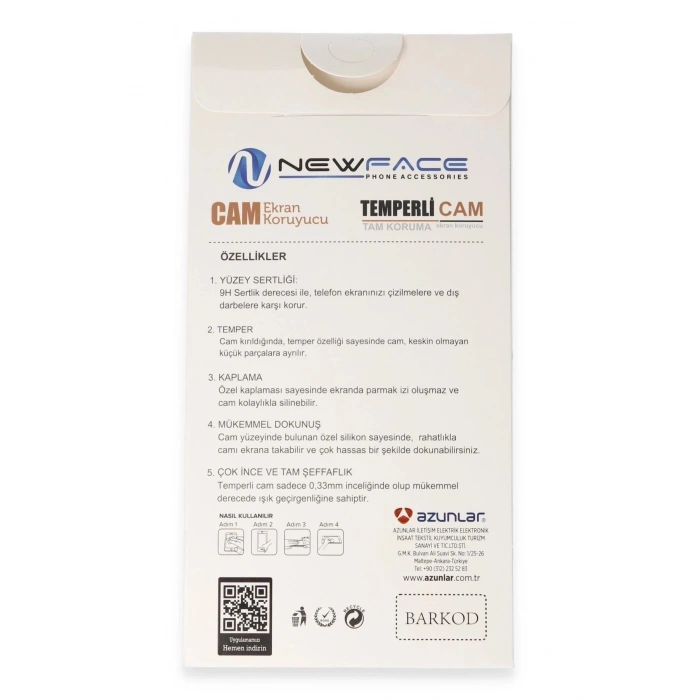 Tecno Spark 20 3D Antistatik Hayalet Cam Ekran Koruyucu