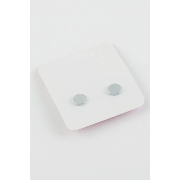 Tek Taş Mıknatıslı Cam Küpe ( 7 mm)