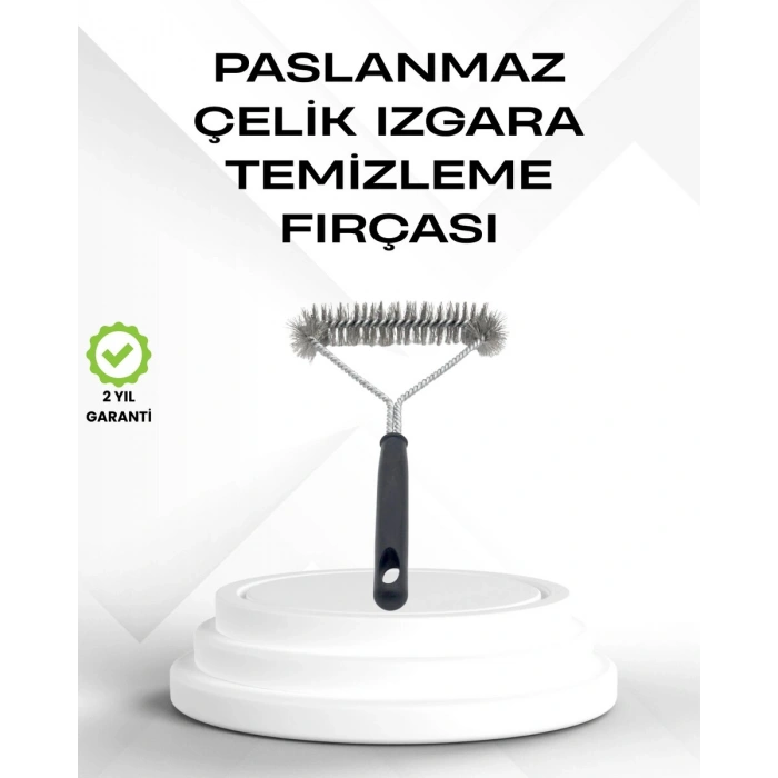 Tel Izgara Temizleme Fırçası BbQ Sonrası Kolay Temizlik