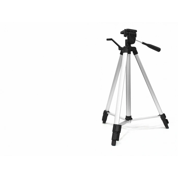 Telefon Tripodu Ayarlanabilir Kollu 135 Cm - Gümüş HDX330A