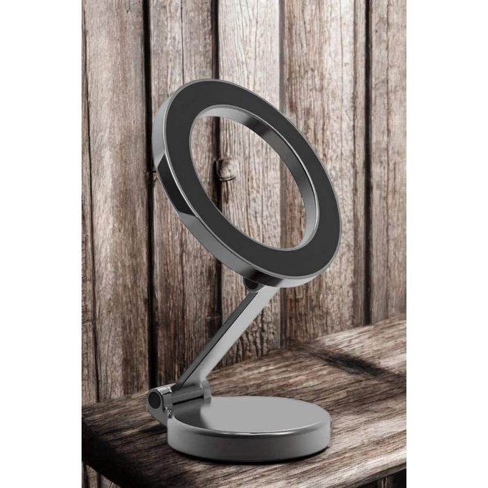 Telefon Tutucu Tüm Arabalara Uyumlu Araç İçi Katlanabilir Manyetik Tasarım