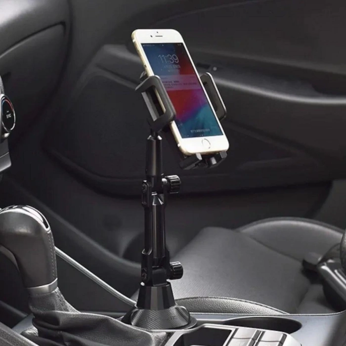 Teleskopik Araç Bardak Yerine Giren Telefon Tutucu (4887)