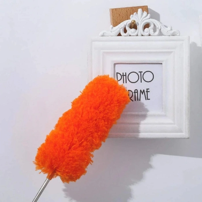 Teleskopik Saplı Mikrofiber Toz Püskülü