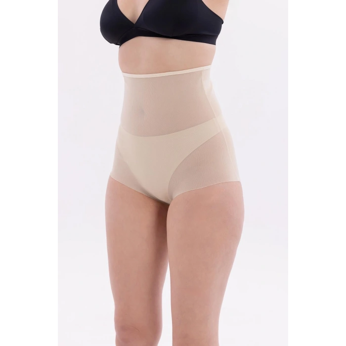 MARSİLYAN™ TEN MI  2706 Lazer Tül Slip Hayalet Korse