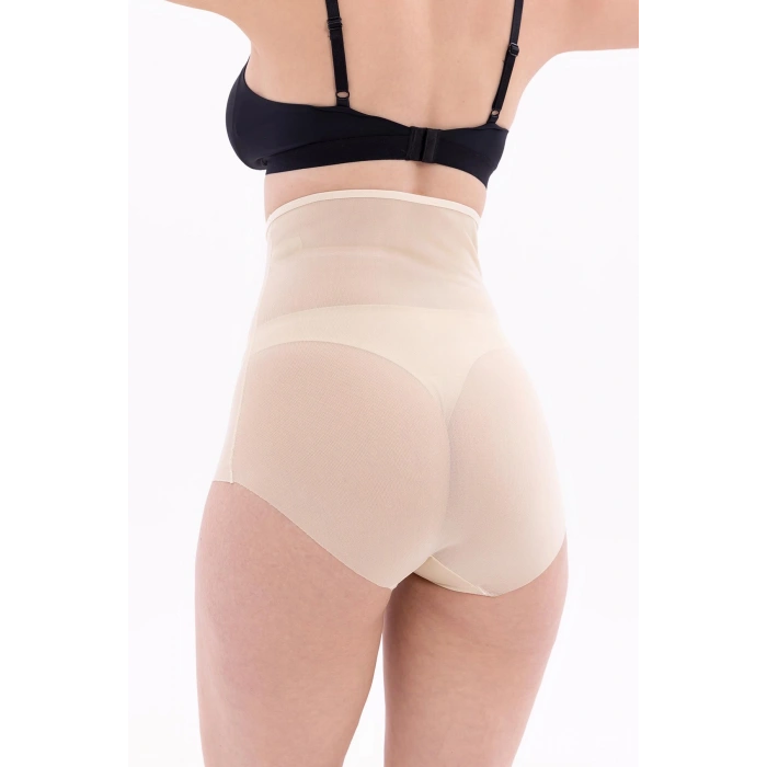 MARSİLYAN™ TEN MI  2706 Lazer Tül Slip Hayalet Korse