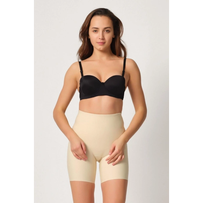 MARSİLYAN™ TEN MI  2816 Yüksek Bel Boxer Lazer Korse