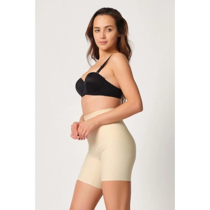 MARSİLYAN™ TEN MI  2816 Yüksek Bel Boxer Lazer Korse