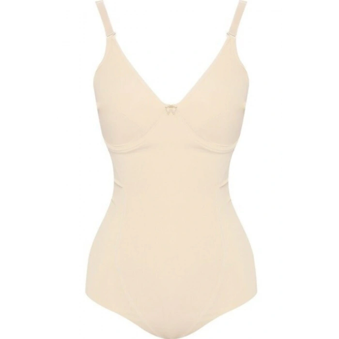 MARSİLYAN™ TEN MI  2821 Balenli Double Boy Slip Lazer Korse