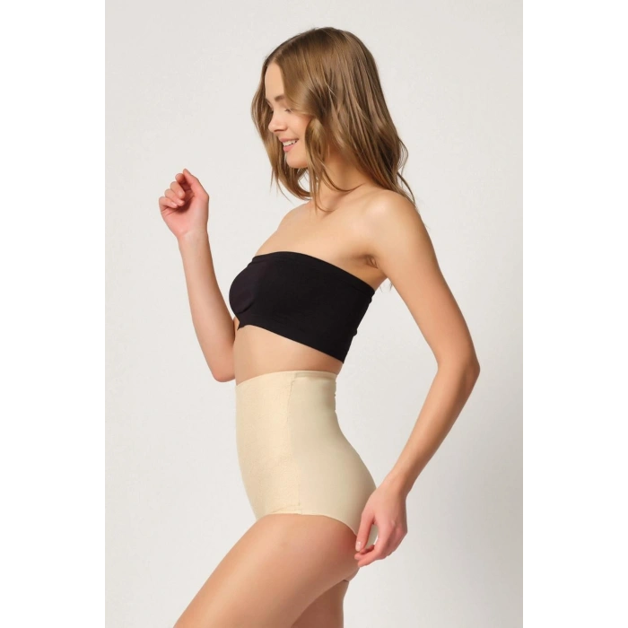 MARSİLYAN™ TEN MI  2842 Lazer Dantelli Slip Korse