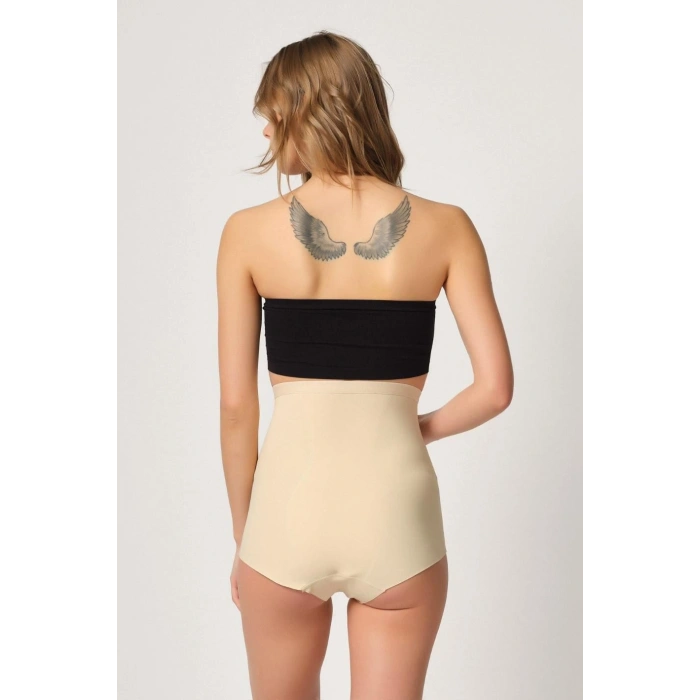 MARSİLYAN™ TEN MI  2931 Karın Balen Destekli Slip Lazer Korse