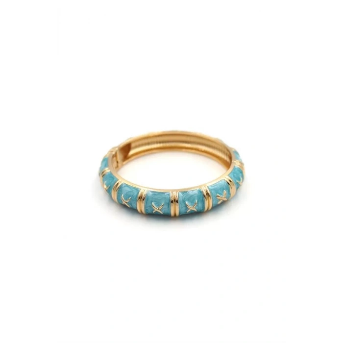 TF Sim Mineli Bilezik - Mavi