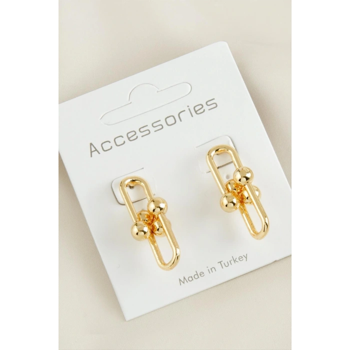 Tfny Yeni Sezon Metal Küpe