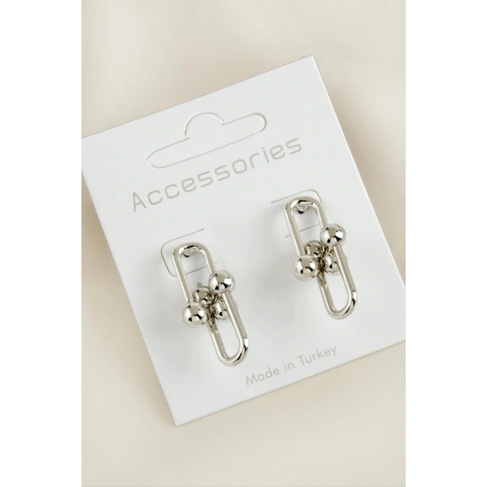 Tfny Yeni Sezon Metal Küpe