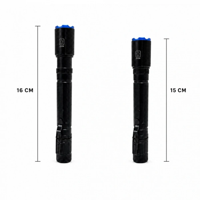 TG LED Özel Pilli El Feneri WT-709