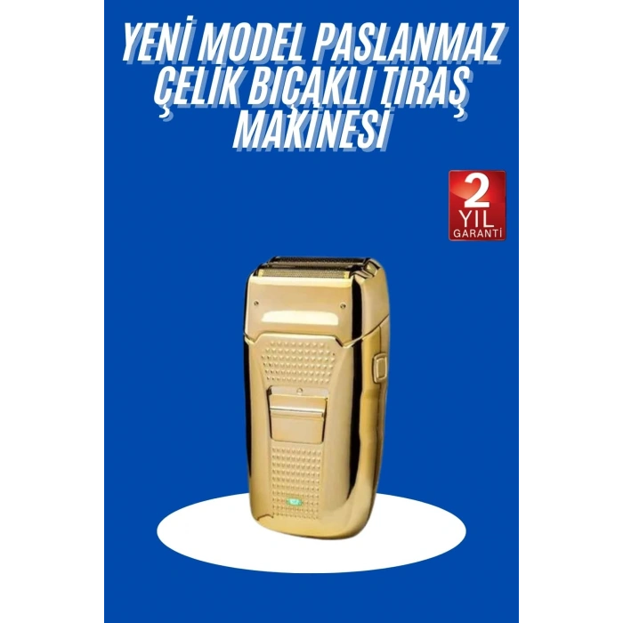 Tıraş Makinesi Sakal Kesme Makinesi Profesyonel Şarjlı Sıfır