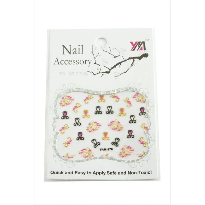 Tırnak Aksesuarı Tattoo Sticker