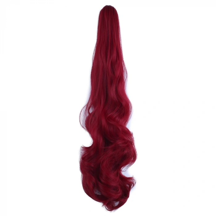 Tokalı Dalgalı At Kuyruğu - Kızıl