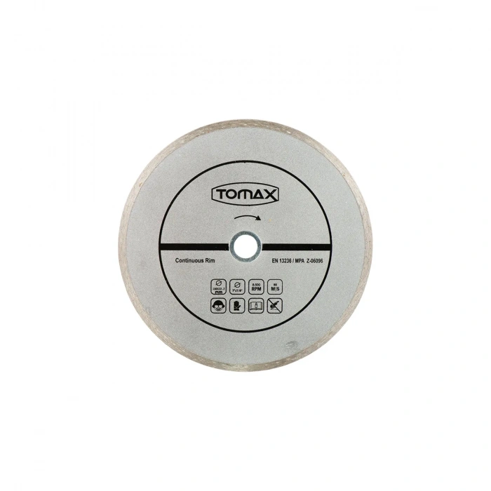 Tomax Sürekli Elmas Fayans Kesici Disk - 180x2,2x22