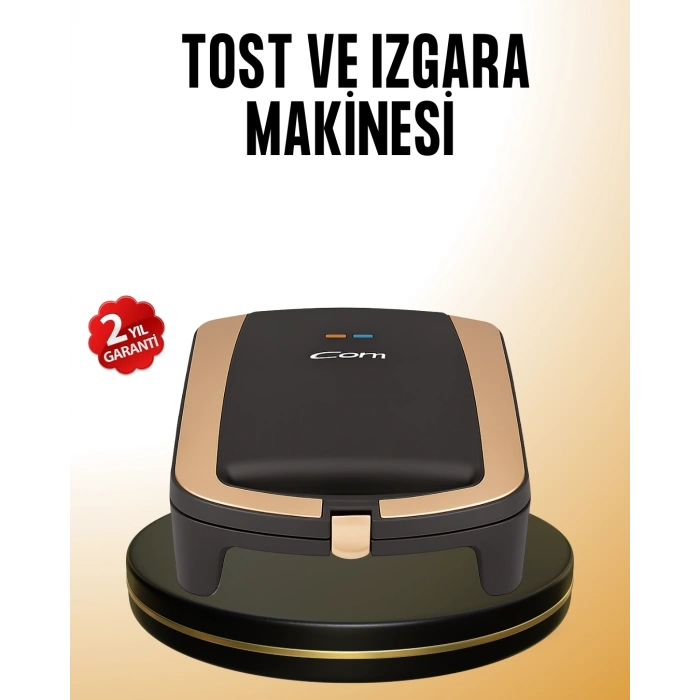 Tost Makinesi Hızlı Pişirme Teknolojisi 1500 Watt