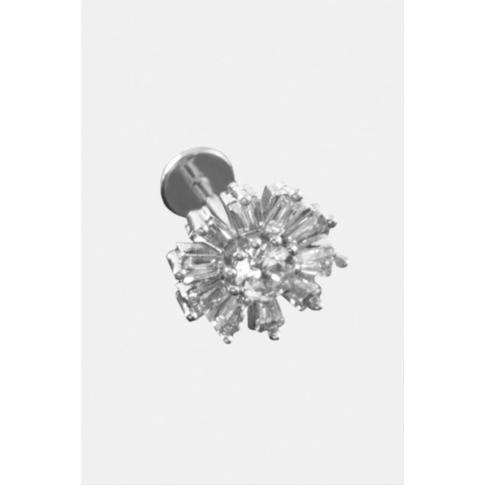 Tragus Zirkon Taşlı  Piercing 1 Adet
