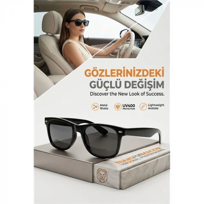 TransForMacion Bayan Güneş Gözlüğü - Şık ve Ergonomik UV Korumalı Gözlük 721798