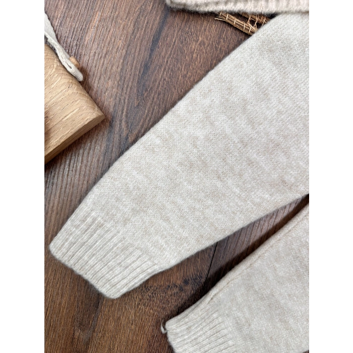 TRİKO TAKIM LASTİKLİ PAÇA, PAMUKLU, DESENLİ, MEVSİMLİK, GÜNLÜK, KIZ ÇOCUK & BEBEK  ALT ÜST TAKIM