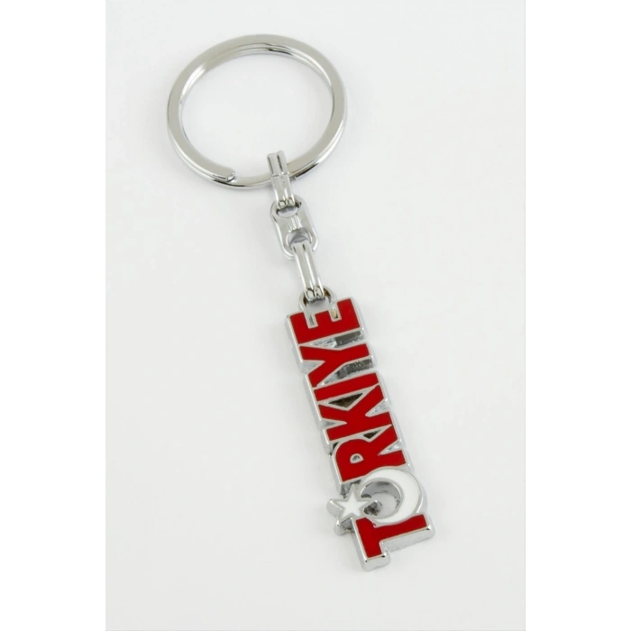 Türkiye Yazılı Metal Anahtarlık