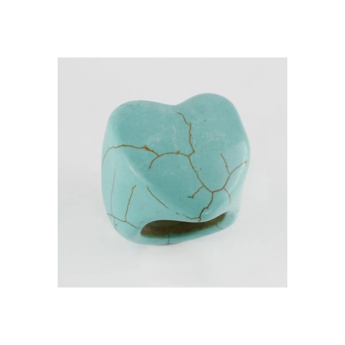 Turkuaz Doğaltaş Yüzük