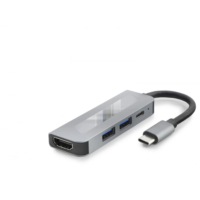 Type-C Combo Hub Hdmi 4K Usb 3.0 Pd 4 Port Gri HDX7840