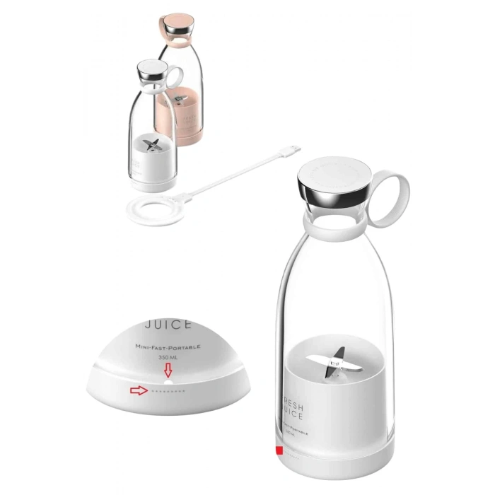 U Geçirmez Kablosuz Şarjlı Dayanıklı Taşınabilir Mini Blender