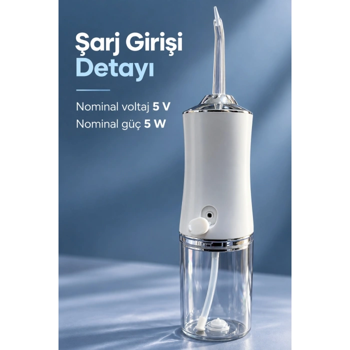 Üç Kademeli Ağız Duşu Tek Tuşla Mod Seçimi
