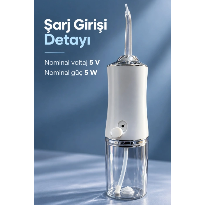 Üç Kademeli Ağız Duşu Tek Tuşla Mod Seçimi