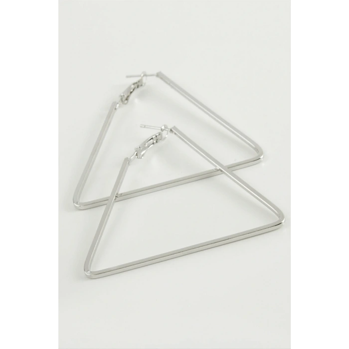 Üçgen Halka Küpe 6 cm