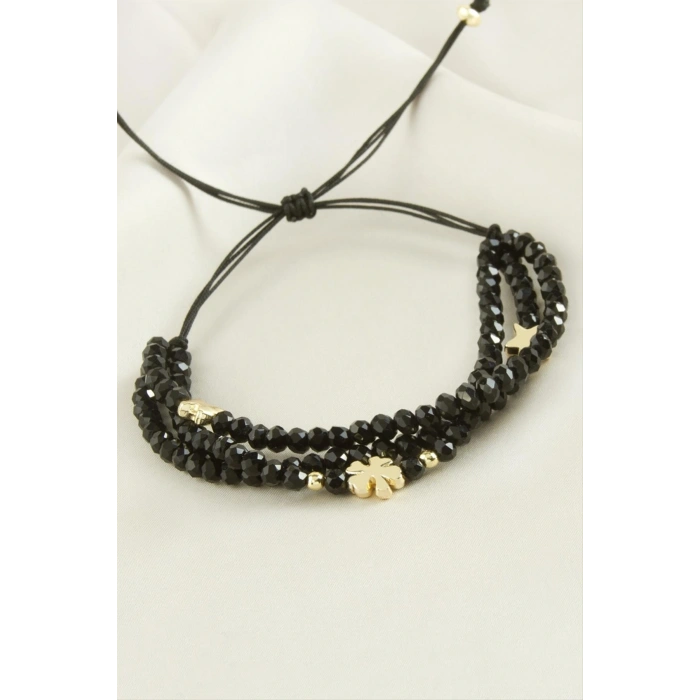 Üçlü Kristal Bileklik