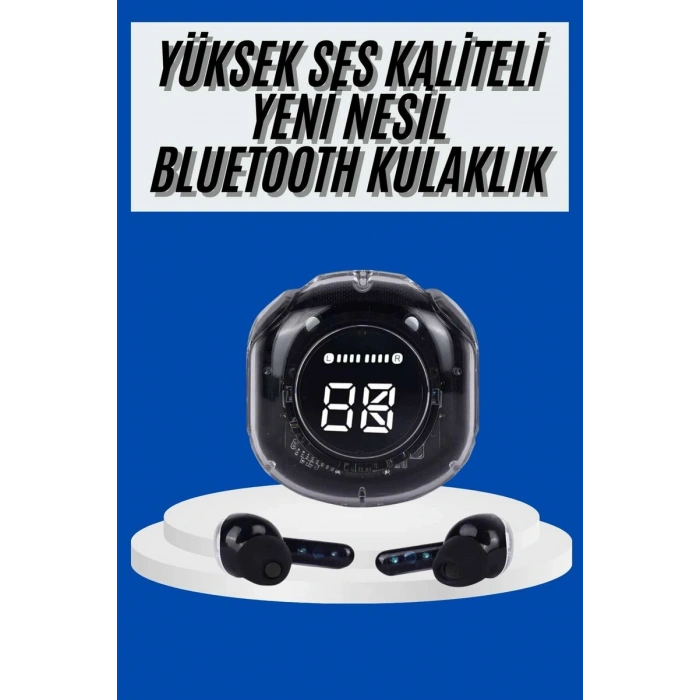 Ultrapods Led Göstergeli Oyuncu Kulaklığı Anc Destekli Bluetooth 5.3