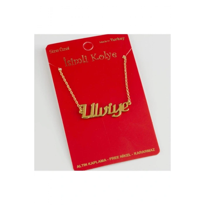 Ulviye İsimli Kolye (Kişiye Özel)