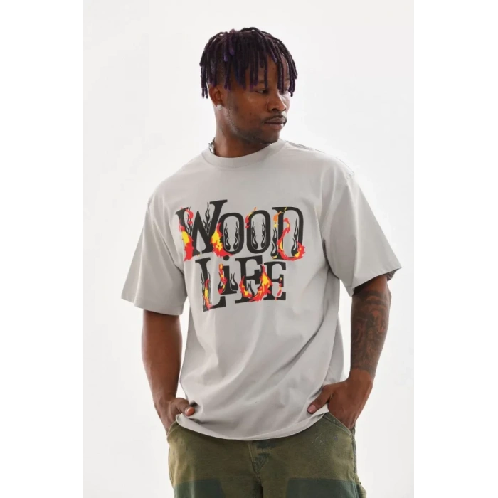 Unisex Baskılı Oversize TShirt