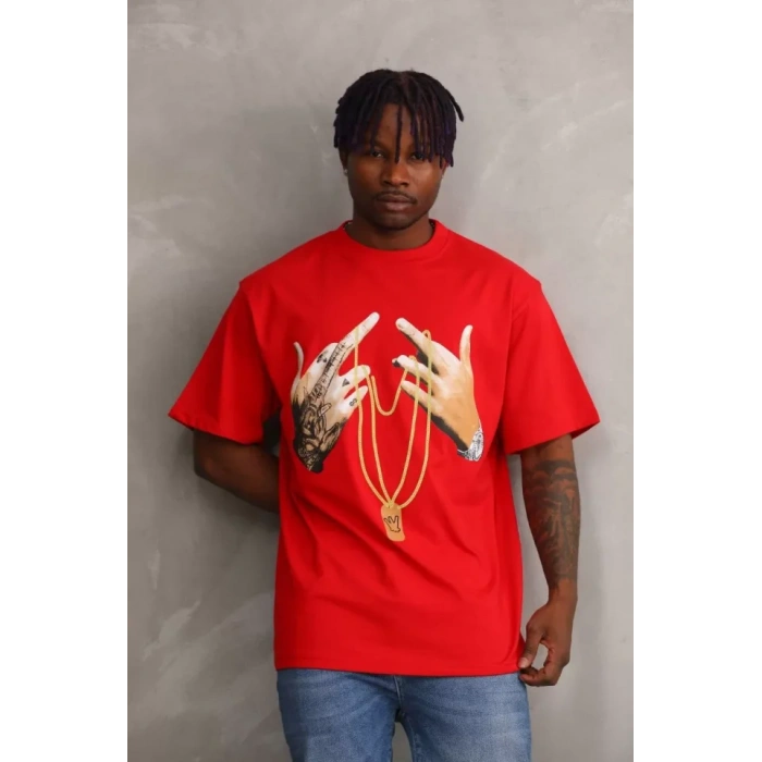 Unisex Baskılı Oversize TShirt