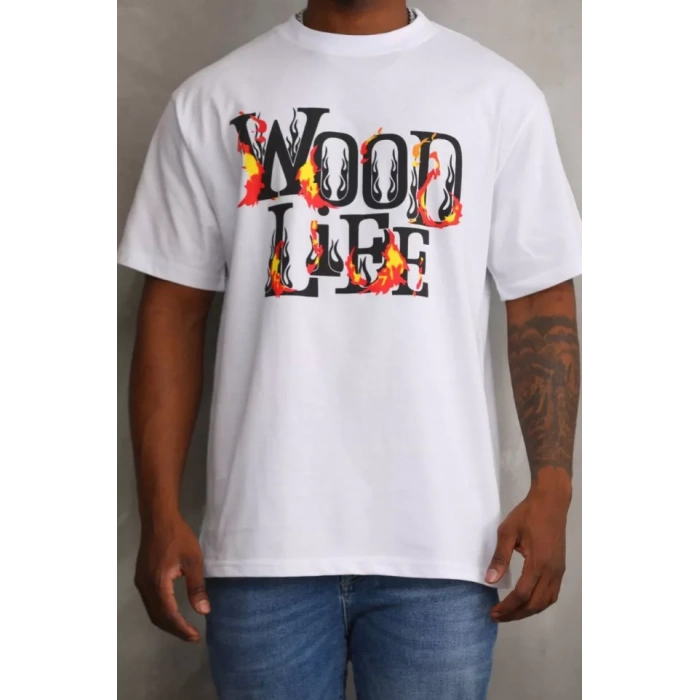 Unisex Baskılı Oversize TShirt