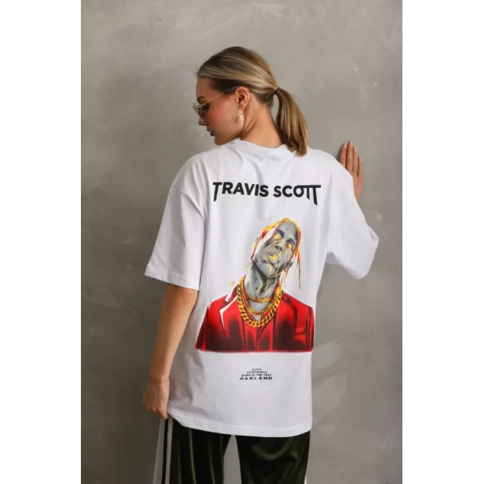 Unisex Baskılı Oversize TShirt