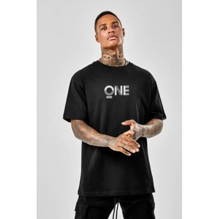 Unisex Baskılı Oversize TShirt