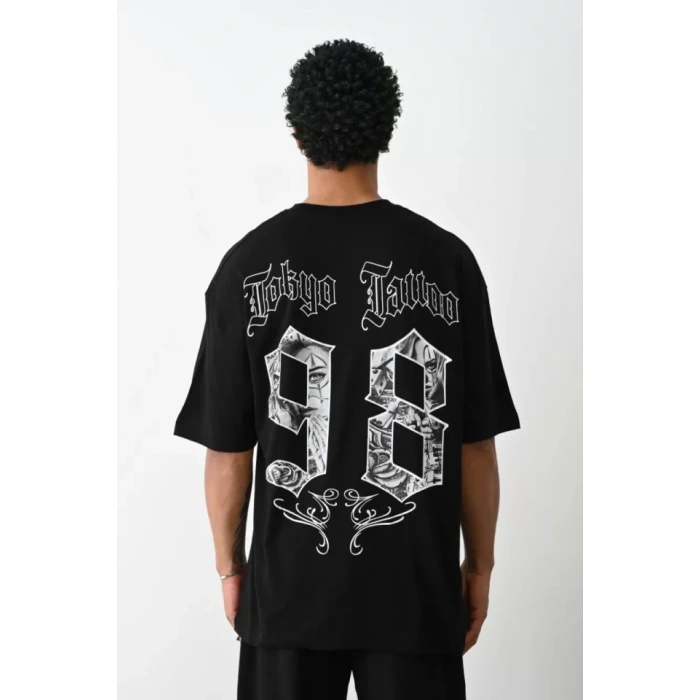 Unisex Baskılı Oversize TShirt