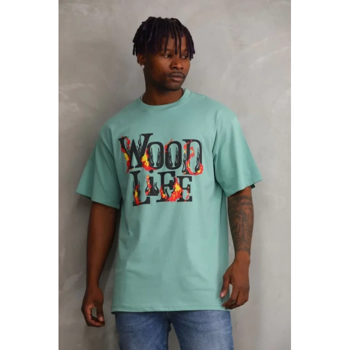 Unisex Baskılı Oversize TShirt