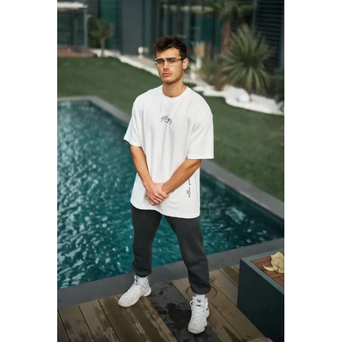 Unisex Baskılı Oversize TShirt